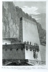 La demeure de Tefsaling Lama avec l